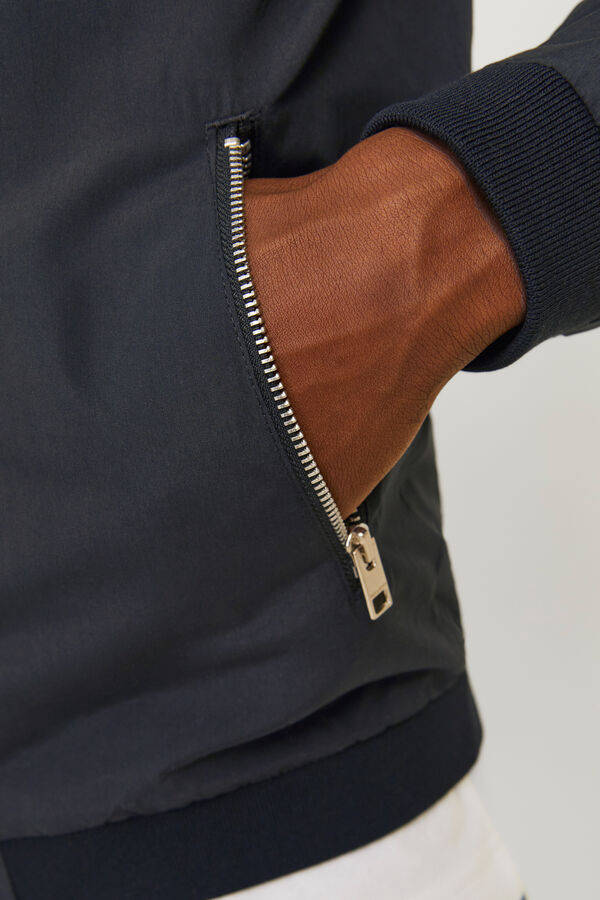 Jack & Jones Regular fit bomber black