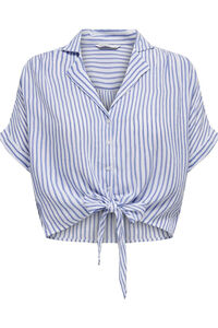 Only Camisa crop manga corta