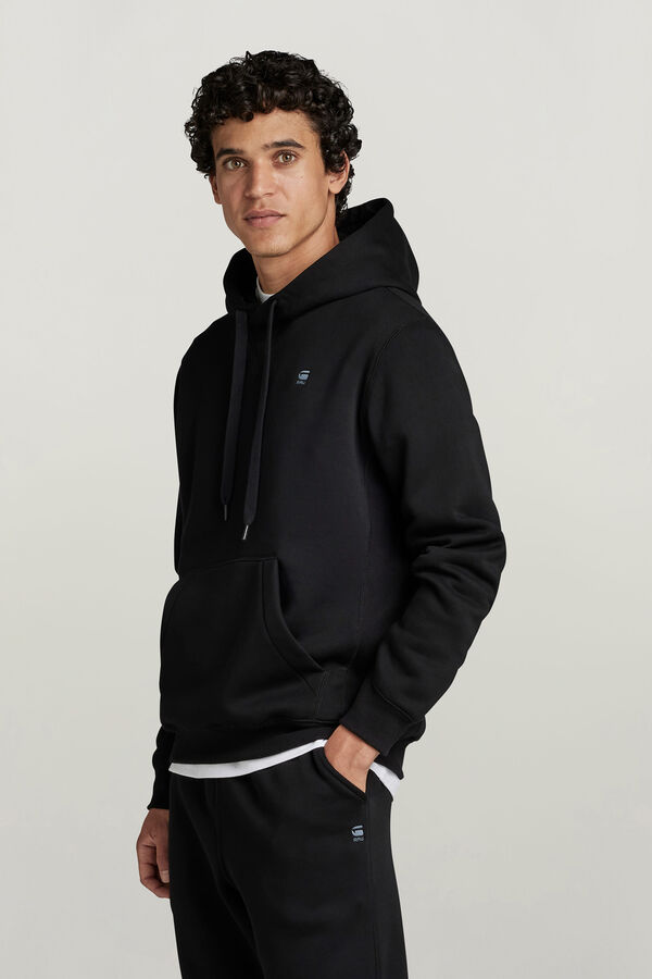 G-STAR  Premium Core hood sweatshirt black