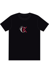 CK Jeans Camiseta easy fit negro