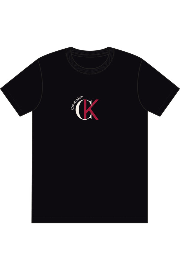 CK Jeans Camiseta easy fit negro