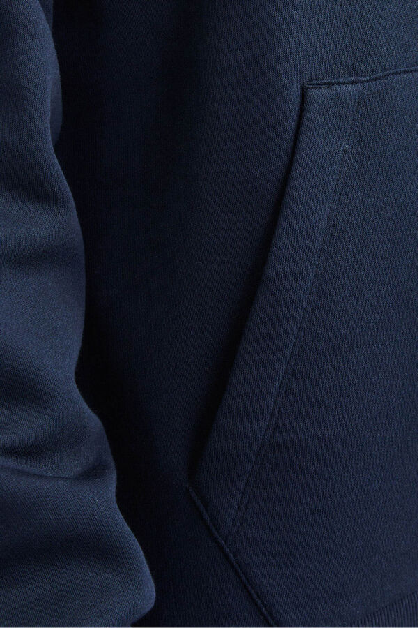 Jack & Jones Sudadera logo frontal azul