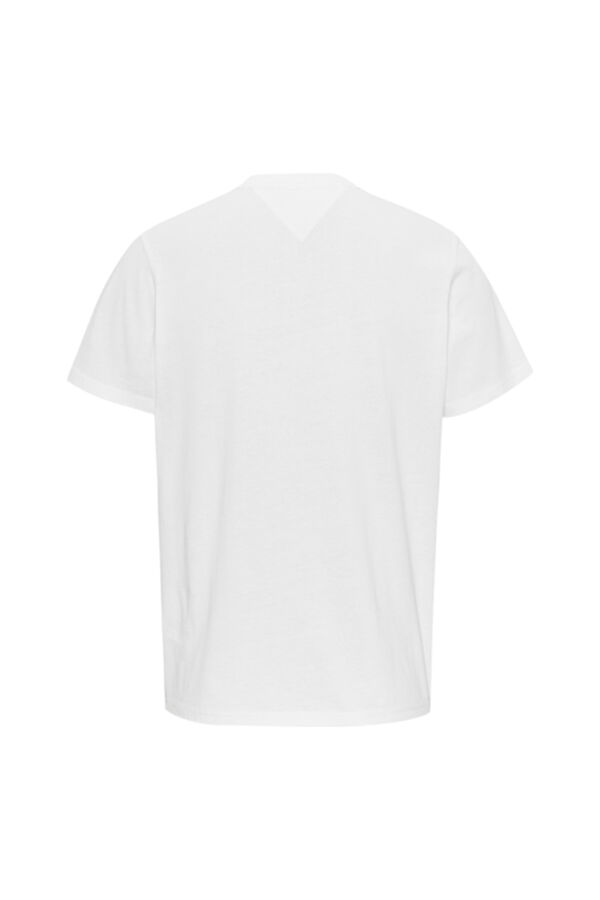 Springfield Kurzarm-T-Shirt mit Logo blanco