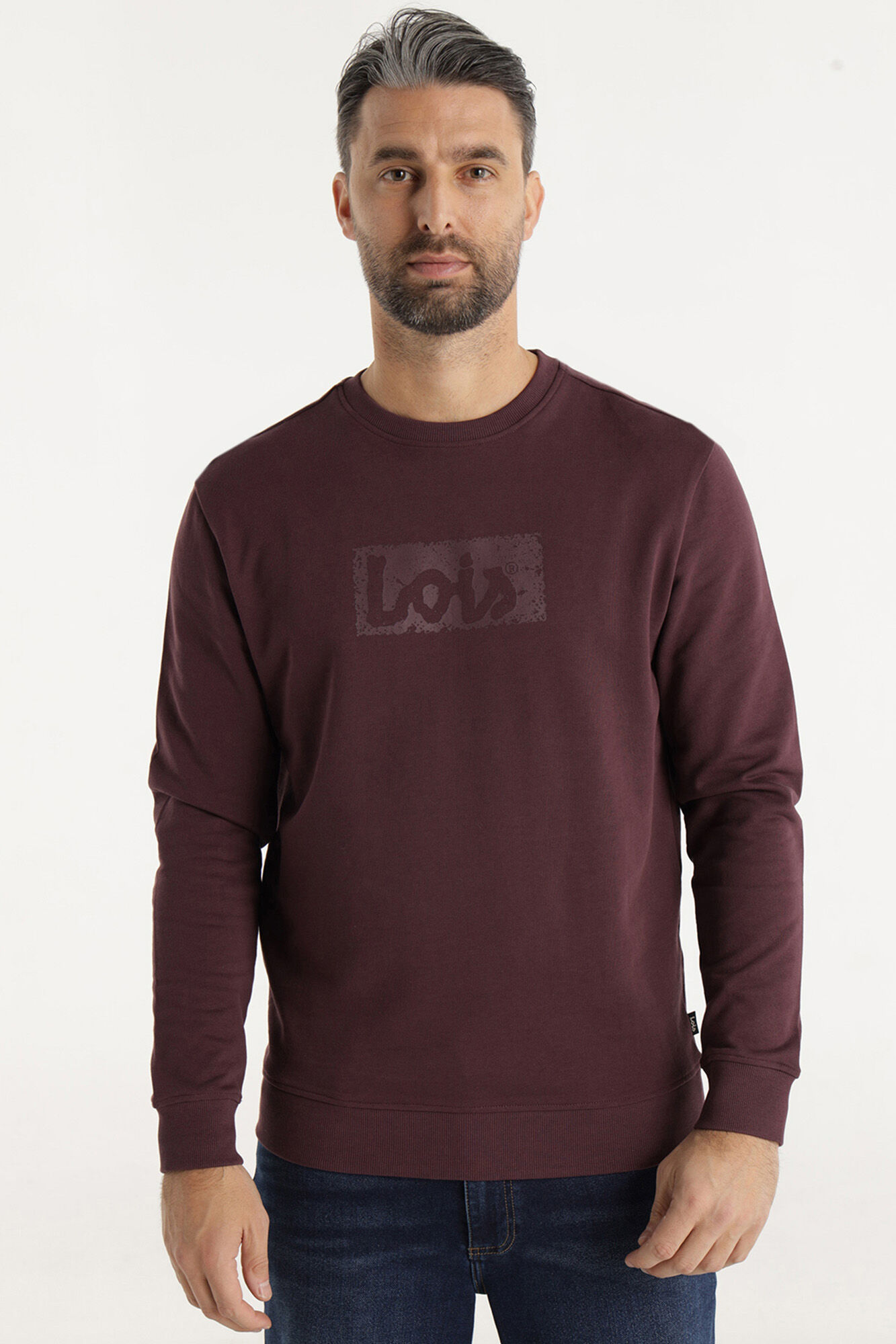 Lois Sweatshirt gola caixa