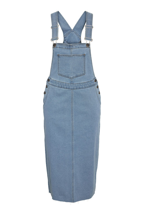 Peto Denim Vestidos Peto Mujer Vestido Vaquero Peto Vaquero Mujer