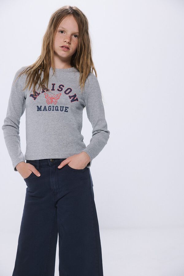 Springfield Maison Magique girl's t-shirt grey