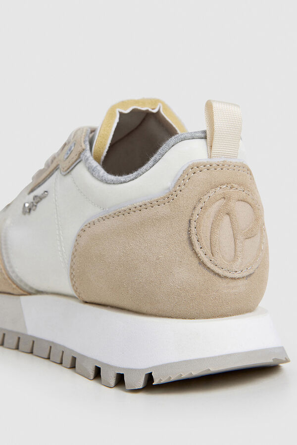 Pepe Jeans Retro running trainers Kaki