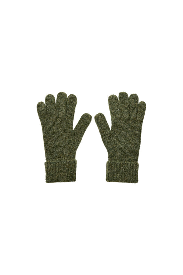 Pieces Guantes de punto verde