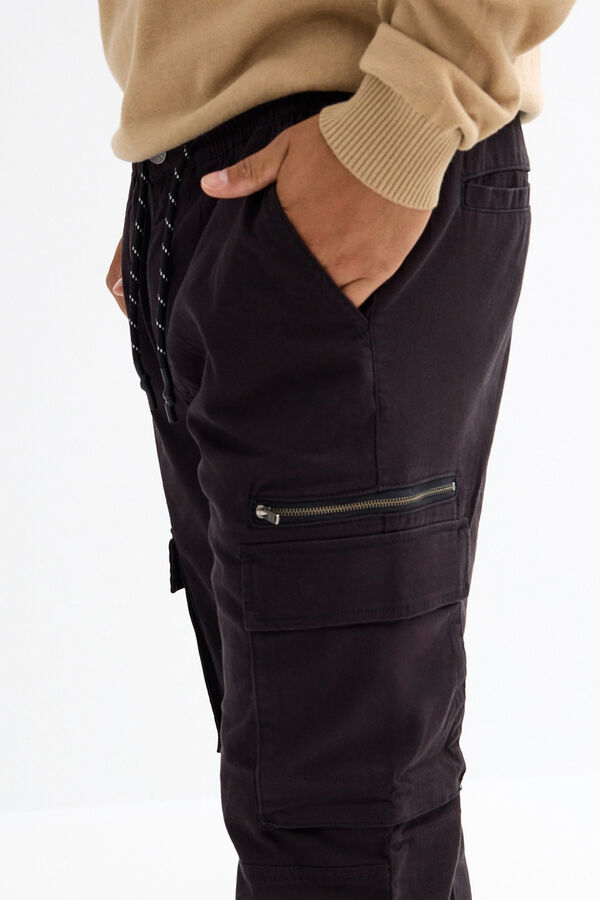 Inside Cal&ccedil;as de corrida preto