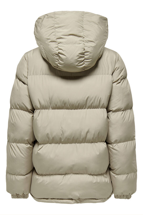JDY Coat puffer grey
