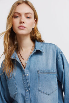 Springfield Denim pocket shirt