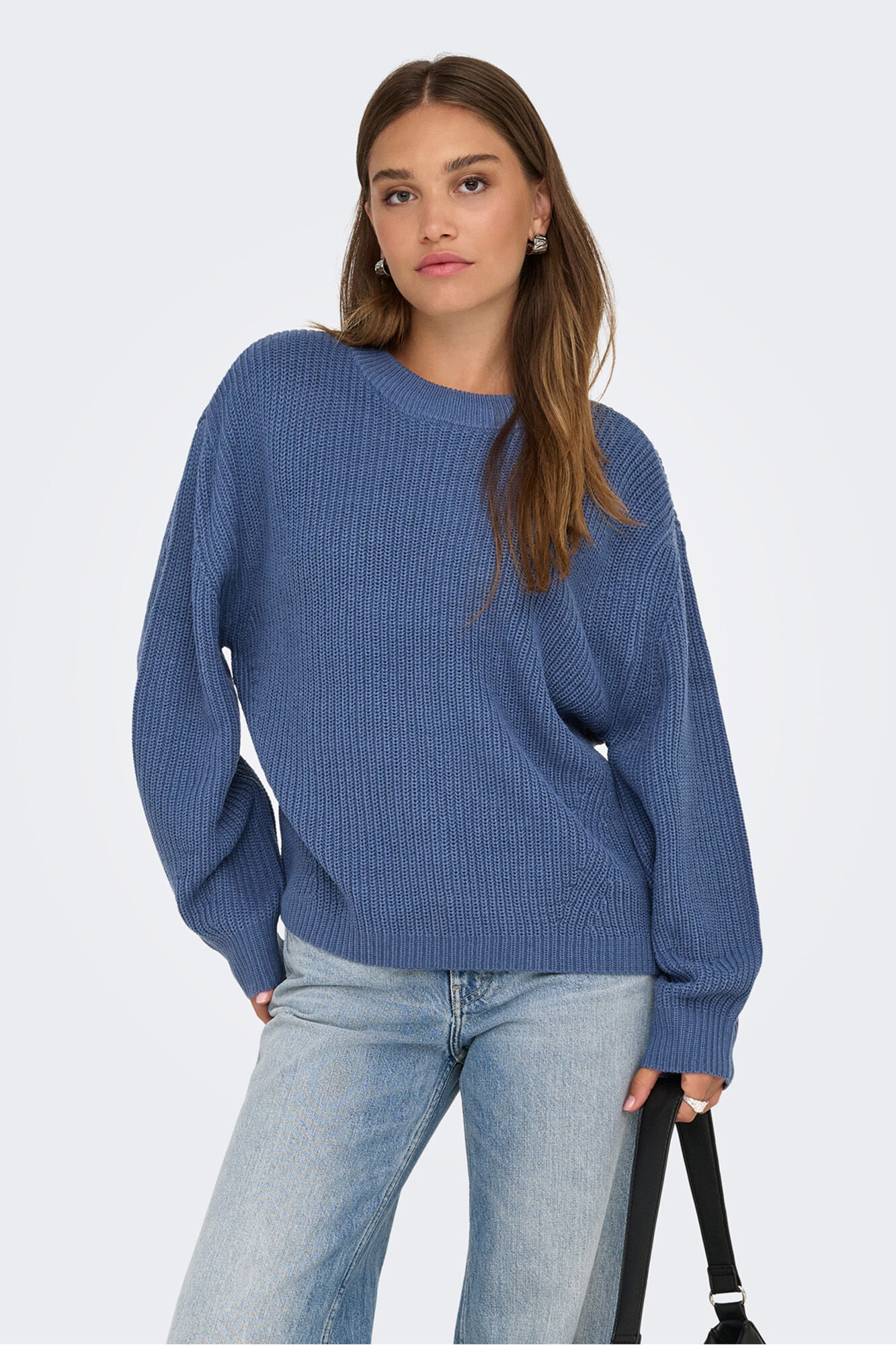 Only Camisola de gola redonda