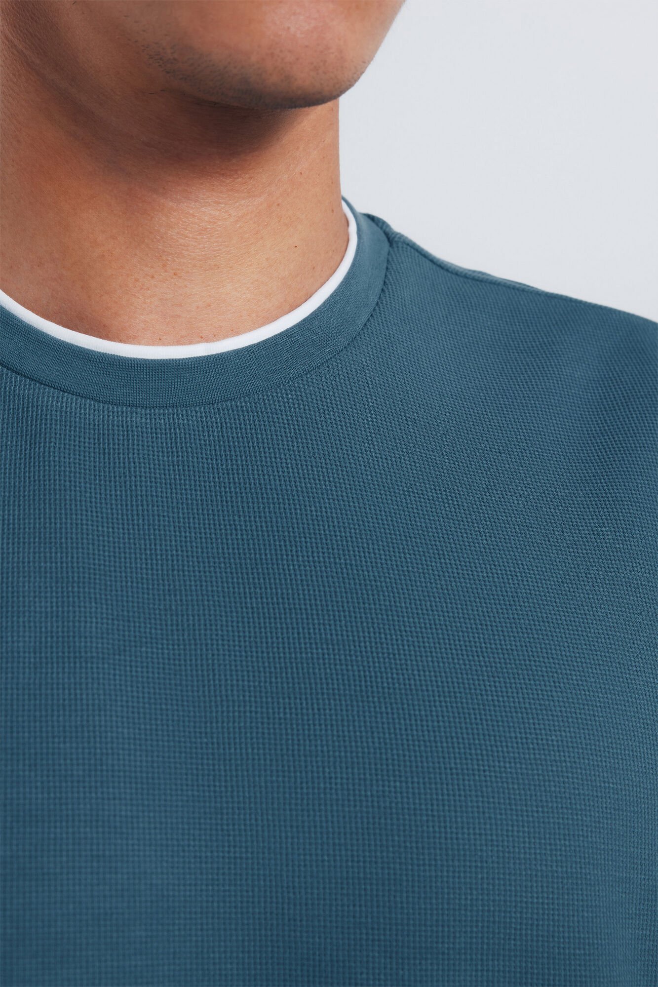 Springfield Double waffle fabric T-shirt