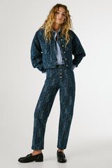 Pepe Jeans Pantalon Cinco Bolsillos Fit Taper azul