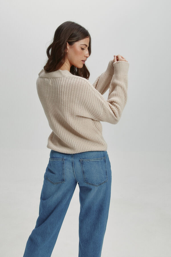Only Mom-Jeans Blau