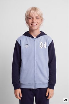 Springfield Kids Sudadera beisbolera 94 ni&ntilde;o
