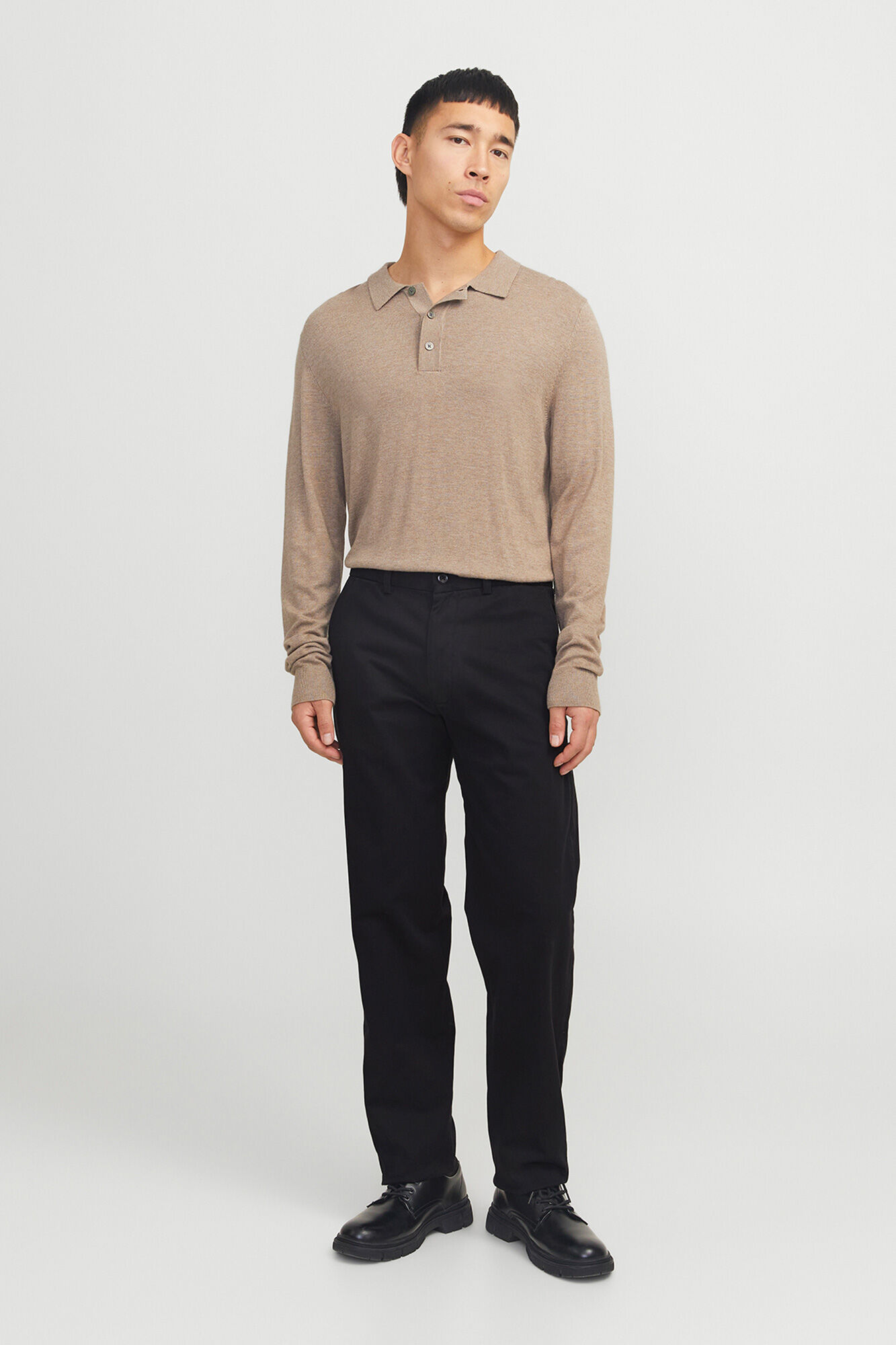 Jack & Jones Relaxed Fit Mid-Rise Chinos