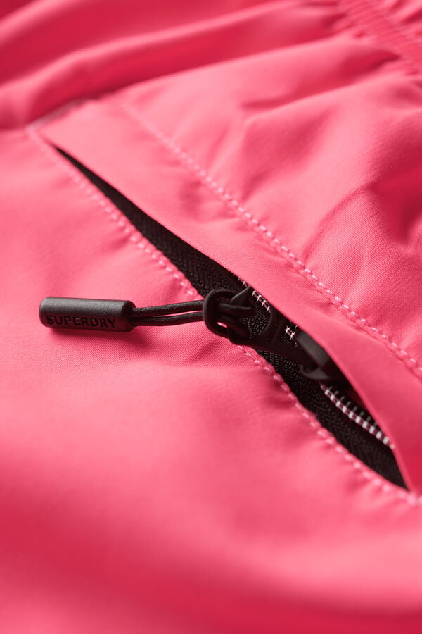 Springfield Badeshorts Sportswear mit einer Länge von 43,2 cm und Logo aus recyceltem Material rosa