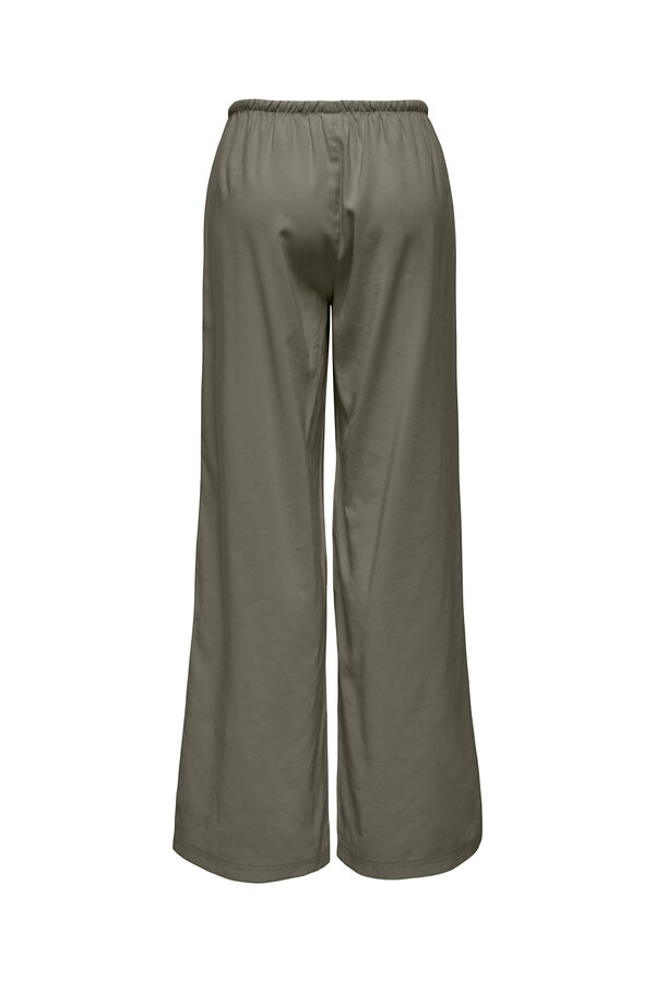 Only Fluid wide trousers imprim&eacute;
