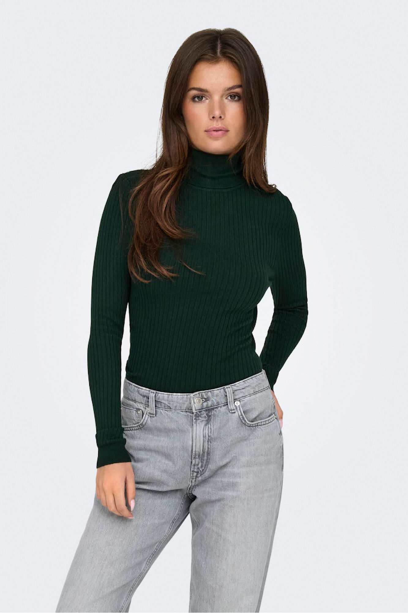 Only Jersey de cuello alto