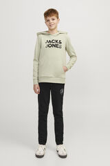 Jack & Jones Junior jogger de algod&oacute;n slim fit negro