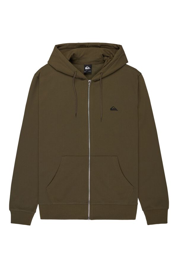 Quiksilver Hooded zip-up sweatshirt nude