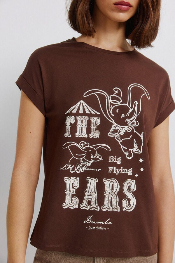 Springfield Disney short sleeve T-shirt brown
