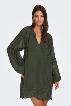 JDY Vestido corto bordado