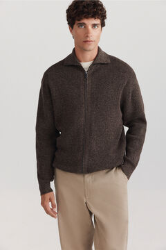 Springfield Zip fastening structure cardigan