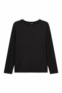 Springfield Camiseta tachas delantero