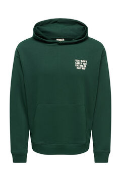 Only & Sons Sudadera con capucha y print