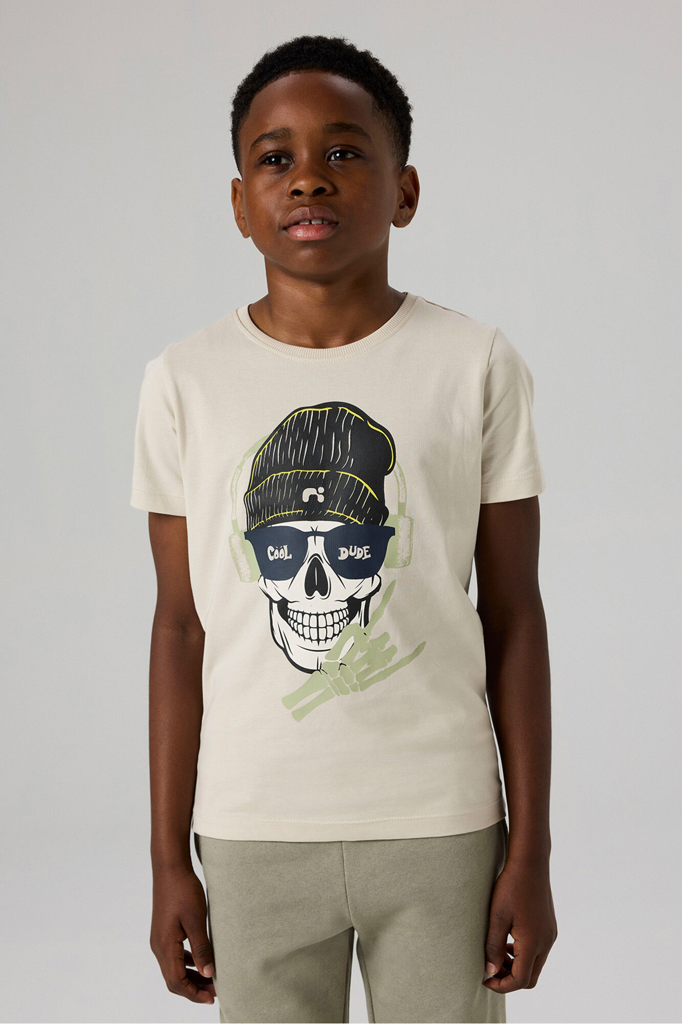 Name It T-shirt de caveira