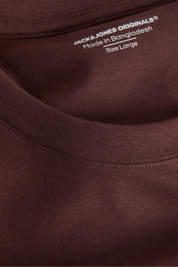 Jack & Jones Camiseta básica estampado frontal rojo