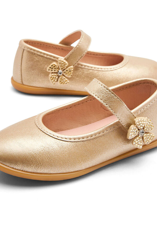 Conguitos Ballerinas Buckle Flower yellow