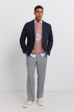 Springfield Blazer lino algod&oacute;n