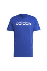 Springfield Adidas cotton T-shirt with print plava