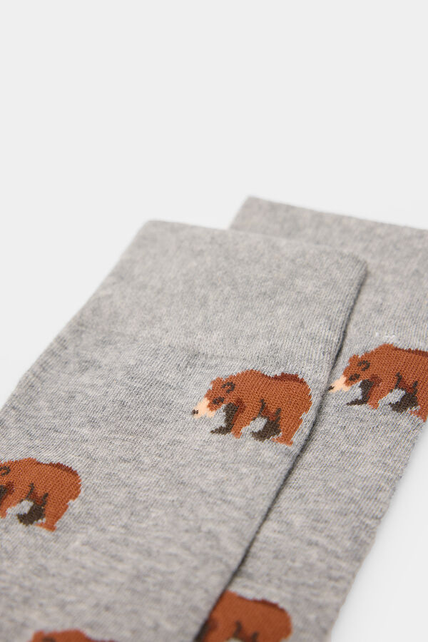 Springfield Sock bears grey