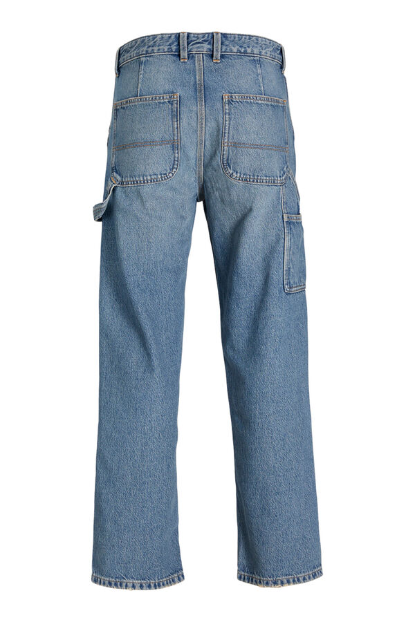 Springfield Loose fit jeans plava