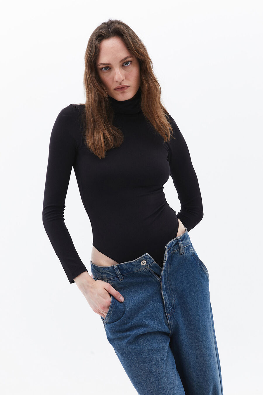 Body de cuello alto