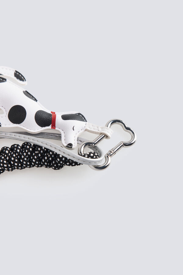 Springfield Dalmatian and star charm black