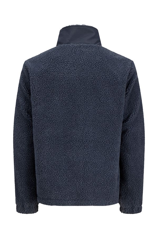 Jack & Jones Fleecejacke aus Polyester Grau