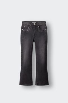 Springfield Kids Pantalon denim flare ni&ntilde;a