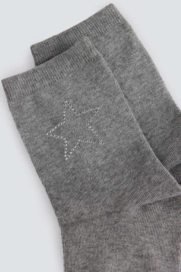 Springfield Star basic socks grey