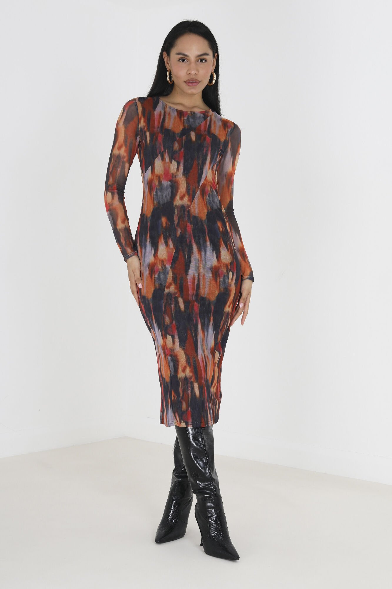 Brave Soul Vestido comprido de malha