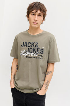 Jack & Jones Printed cotton T-shirt
