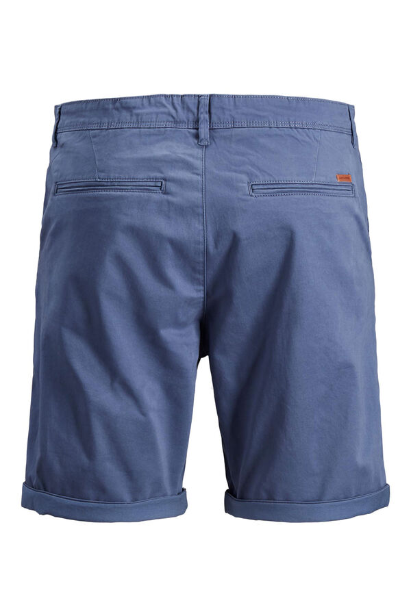 Springfield Pantalones cortos chinos azul medio