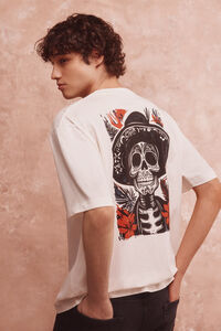 Springfield Skull Mex Hat T- T-shirt