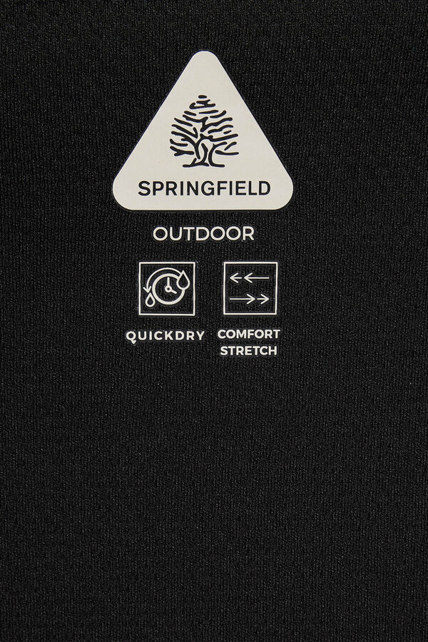 Springfield Double fabric jacket grey mix