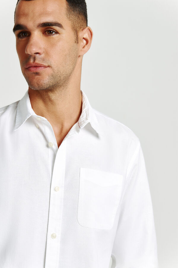 Jack & Jones Oxford casual shirt white
