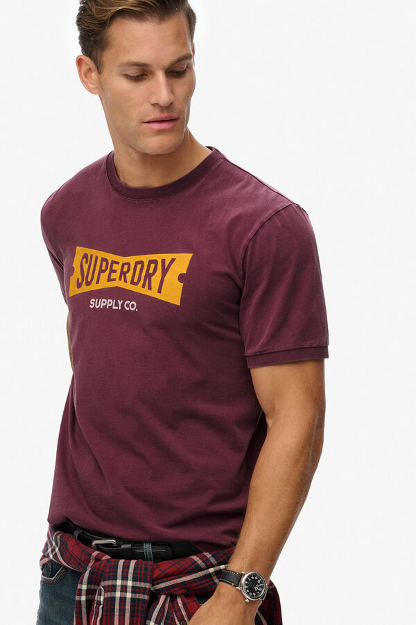Superdry Round neck T-shirt printed